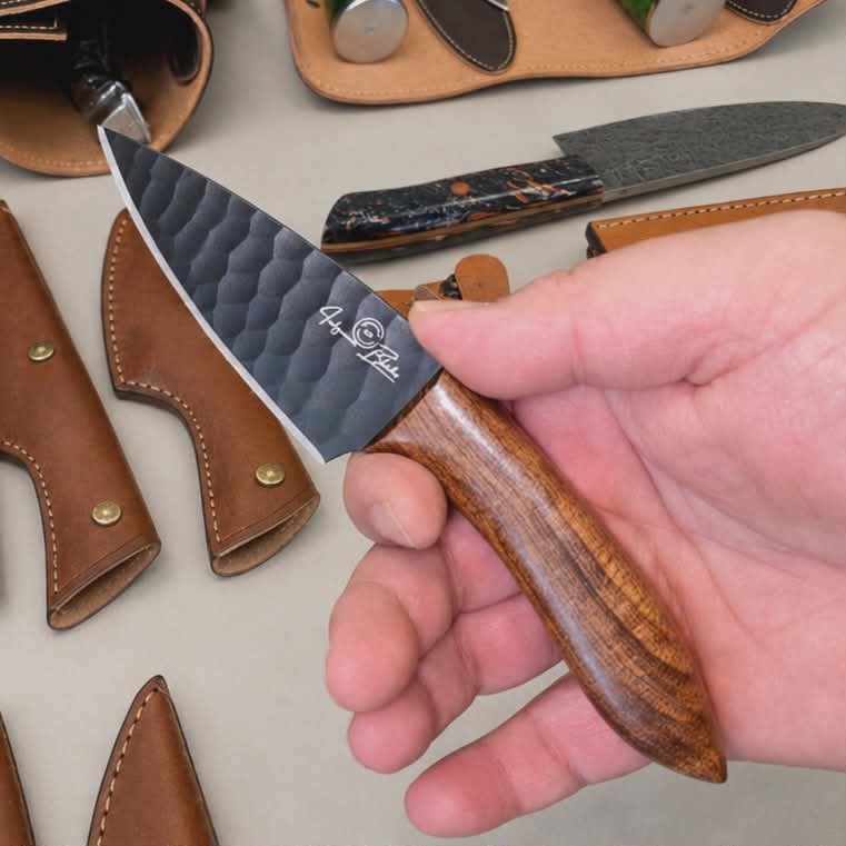 Flintknapped Designed Hunting Knife was $120