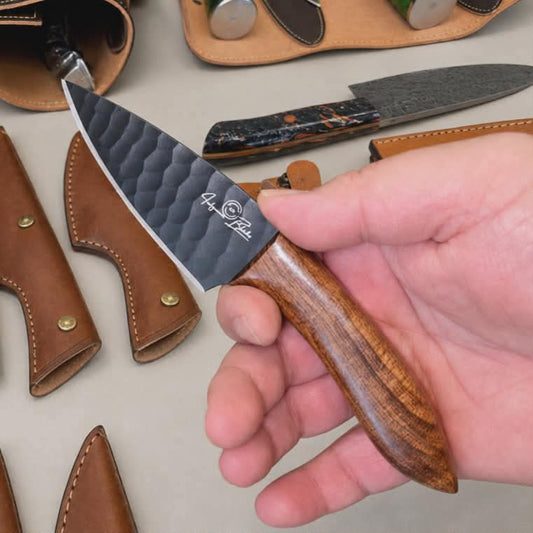 Flintknapped Designed Hunting Knife was $120