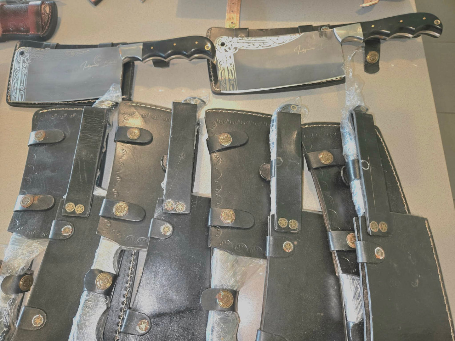 Black Cleaver Knife (Reduced Price!)was $120