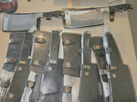 Black Cleaver Knife (Reduced Price!)was $120