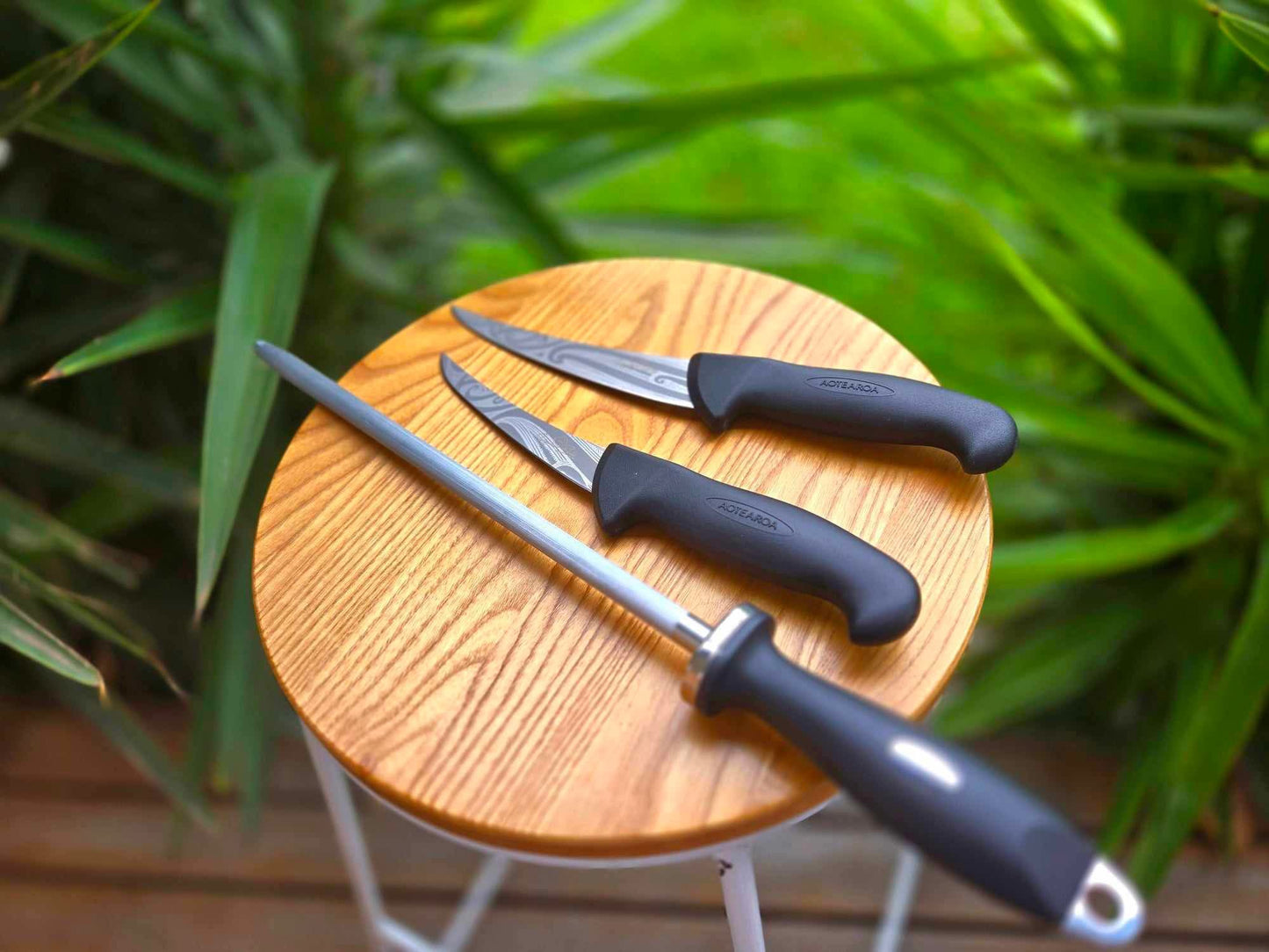 Māori Boning Set & Steel (Limited Time)